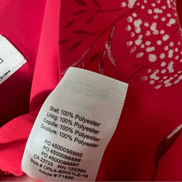 Aritzia Wilfred Melodie Floral Jumpsuit in Flame Scarlet - Picture 5 of 7